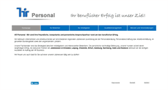 Desktop Screenshot of hr-business.de