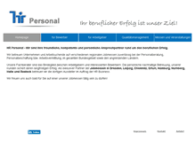 Tablet Screenshot of hr-business.de